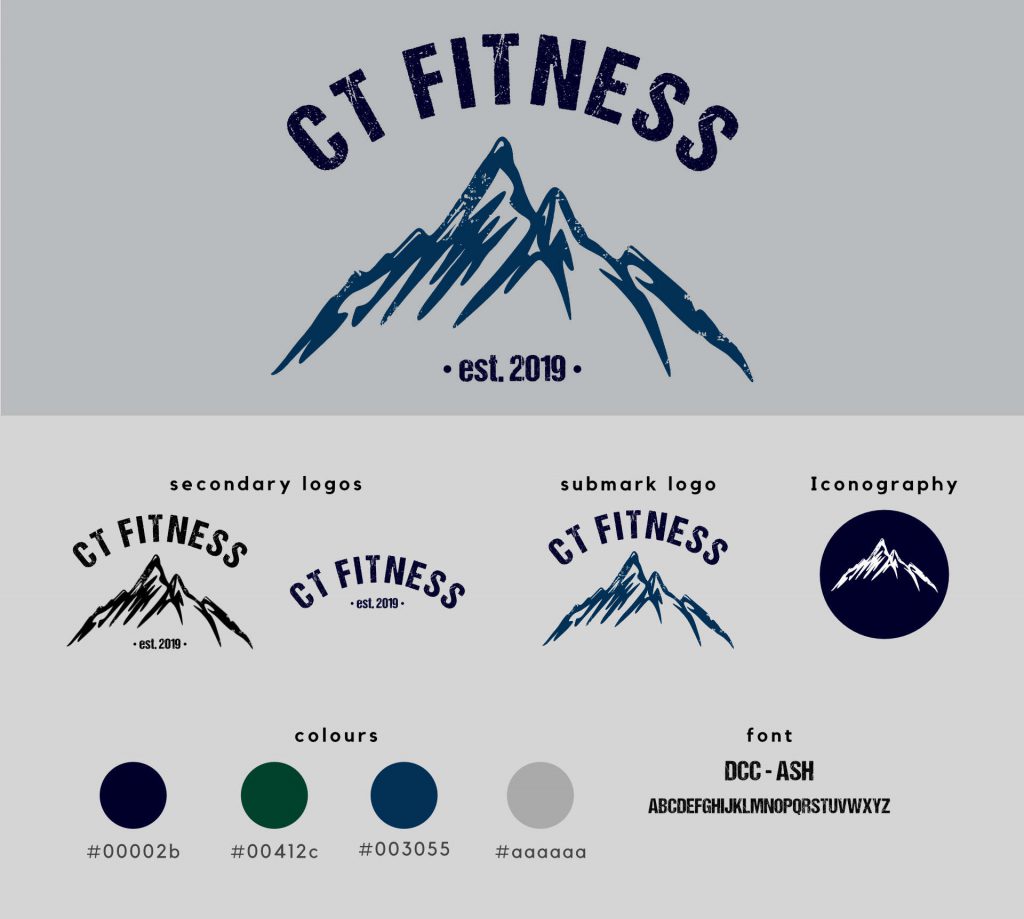 CT Fitness branding