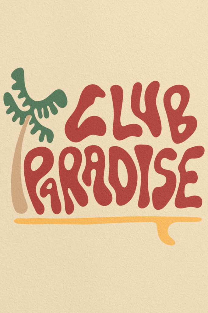 Club Paradise illustration for Kalamansi