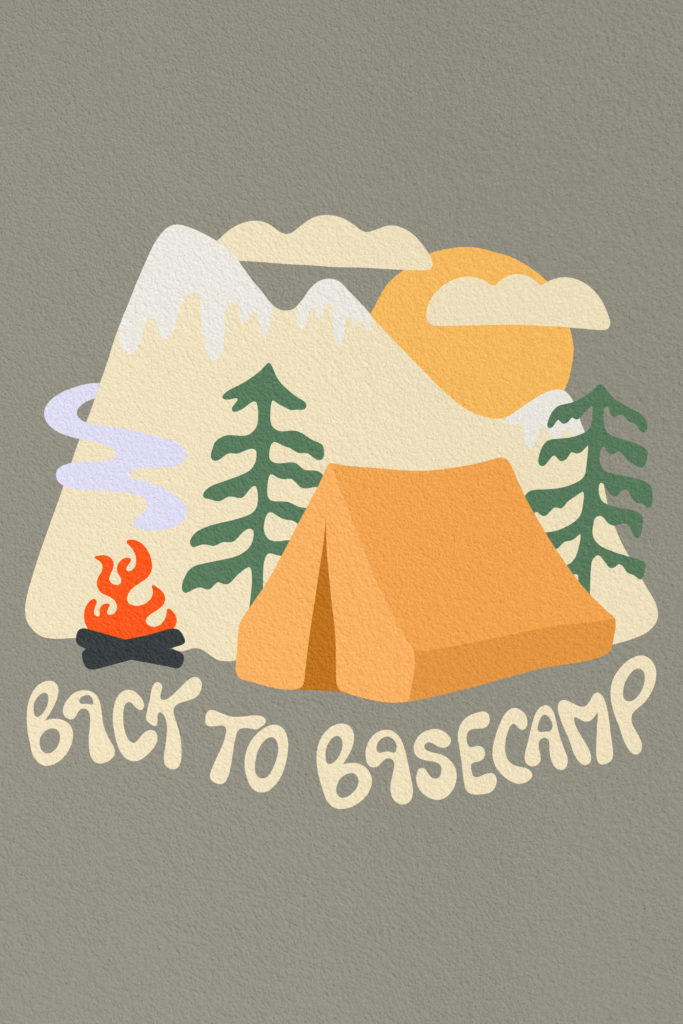 Back to Basecamp illustration for Kalamansi