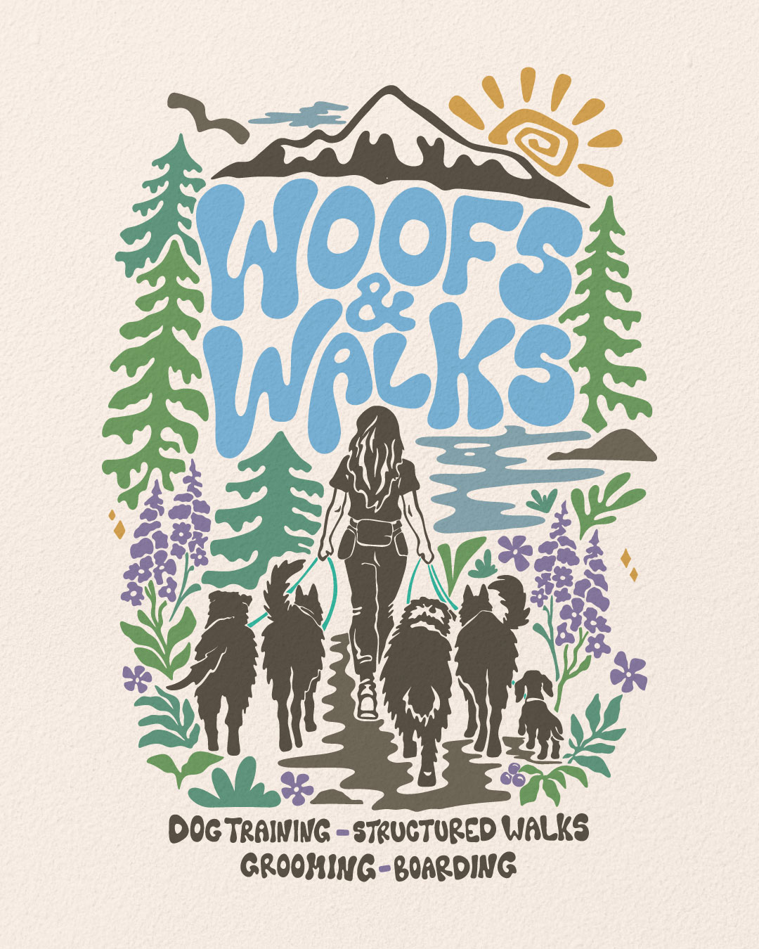 WOOFS & WALKS APPAREL DESIGN